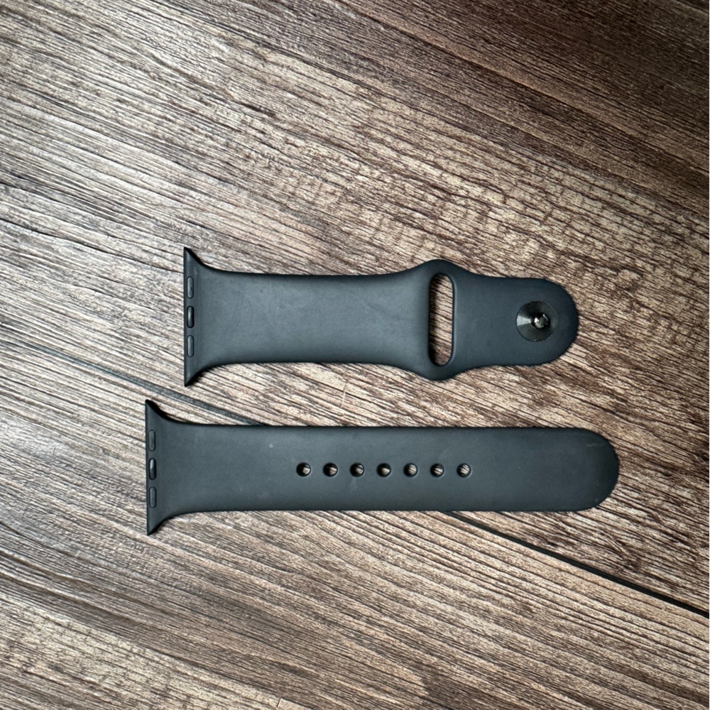 Black Apple Watch Sport Band 44mm